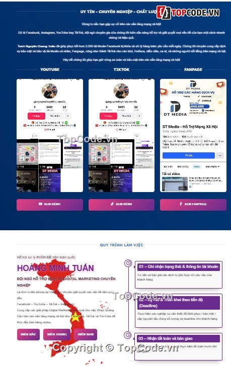 web dịch vụ,mạng xã hội,dịch vụ mạng xã hội,Sharecode Website Dịch Vụ Mạng Xã Hội